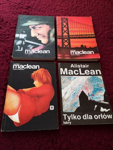 Zdjęcie oferty: Alistair Maclean Tylko dla orłów + Rzeka śmierci + Złote wrota + Partyzanci