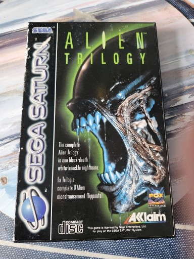 Zdjęcie oferty: Alien Trilogy Sega Saturn