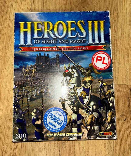 Zdjęcie oferty: Heroes III 3 BIG BOX PL wydanie MIRAGE