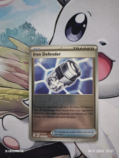 Zdjęcie oferty: Karta Pokemon Iron Defender (MEG 118/132) - Reverse Holo