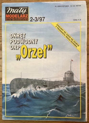 Zdjęcie oferty: ORP Orzeł Mały Modelarz
