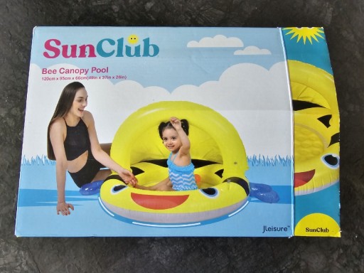 Zdjęcie oferty: Basen z osłoną od słońca dla dzieci - nowy