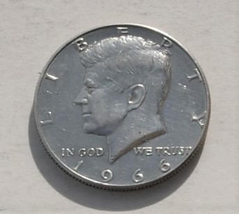 Zdjęcie oferty: 1/2 dolar 1966 half dollar Kennedy Srebro  Stan!!