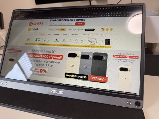 Zdjęcie oferty: Monitor przenośny Asus ZenScreen 15.6” USBC