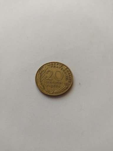Zdjęcie oferty: 20 centimes, 1967 rok, Francja