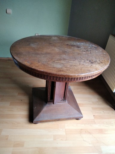 Zdjęcie oferty: Stół okrągły dąb do renowacji