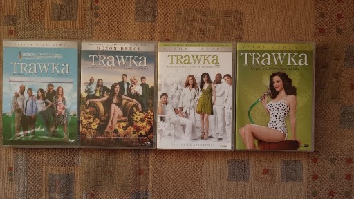 Zdjęcie oferty: Trawka WEEDS 1,2,3,4 sezon PL, oryginalne DVD