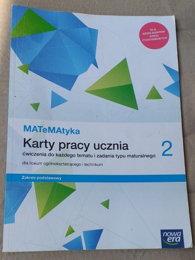 Zdjęcie oferty: Matematyka 2. Karty pracy ucznia