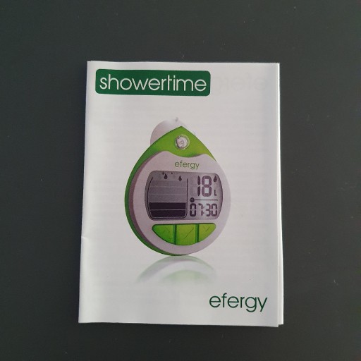 Zdjęcie oferty: EFERGY Showertime shower timer  oszczędzaj wodę