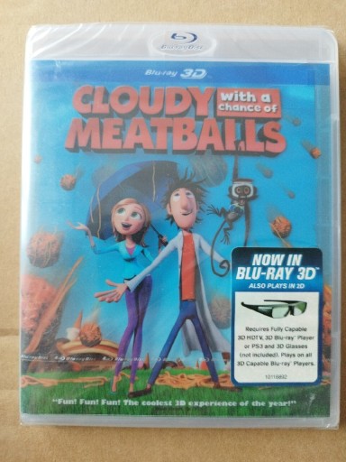 Zdjęcie oferty: Klopsiki i inne zjawiska pogodowe 3D Blu-ray.