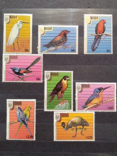 Zdjęcie oferty: Znaczki Niue 1986 fauna ptaki 