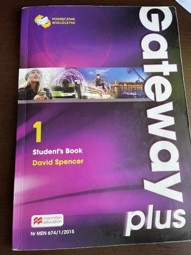 Zdjęcie oferty: Gateway plus 1 student’s book