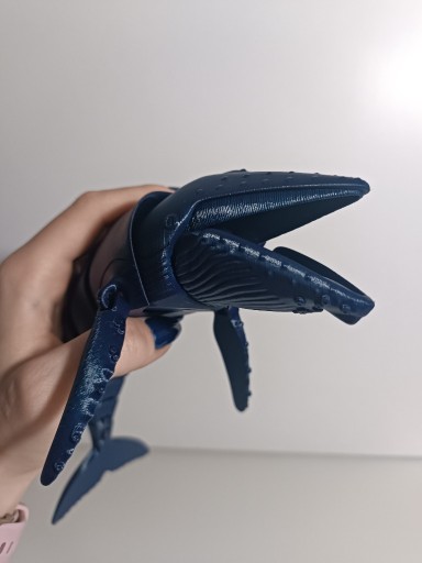 Zdjęcie oferty: Ruchomy wydruk 3D wieloryb zabawka prezent 