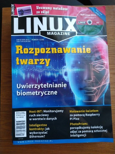 Zdjęcie oferty: Linux magazine 4/2022 (218)