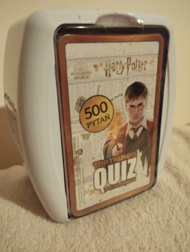 Zdjęcie oferty: Gra karciana Harry Potter 500 pytań 