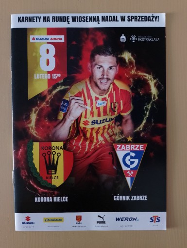 Zdjęcie oferty: PROGRAM KORONA KIELCE - GÓRNIK ZABRZE 2019/20