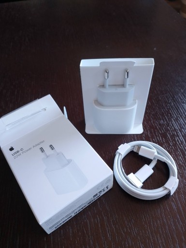 Zdjęcie oferty: Apple oryginalna ładowarka i kabel USB-C 