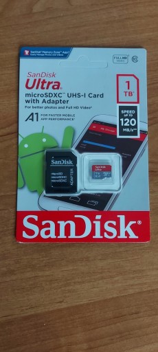 Zdjęcie oferty: Karta sandisk 1TB nowa