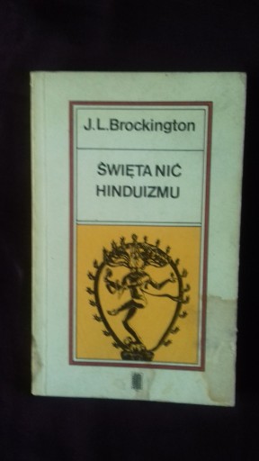 Zdjęcie oferty: Święta nić hinduizmu J. L . Brockington