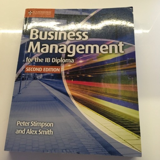 Zdjęcie oferty: Matura IB książka do Business Management