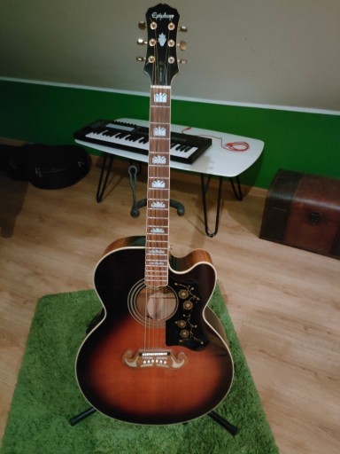 Zdjęcie oferty: Epiphone EJ200CE/VS Korea 96'