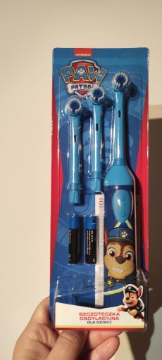 Zdjęcie oferty: Szczoteczka do zębów dla dzieci oscylacyjna psi patrol chase Nickelodeon