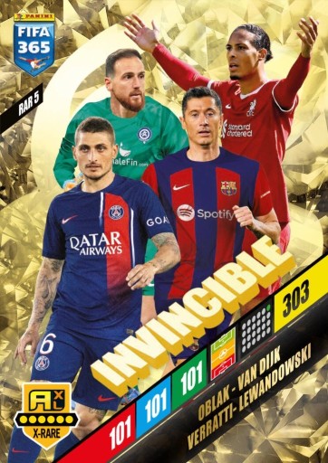 Zdjęcie oferty: INVINCIBLE RAR 5 - Karta Panini Adrenalyn XL