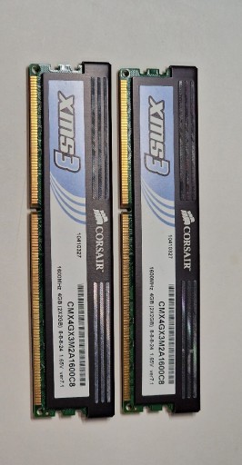 Zdjęcie oferty: Pamięć RAM DDR3 4GB 1600Mhz (2x2GB)