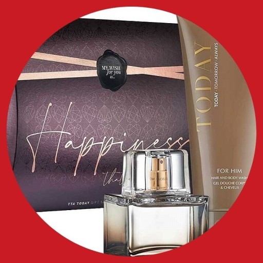 Zdjęcie oferty: AVON TODAY ZESTAW HAPPINESS. FOLIA. NOWE. UNIKAT!!