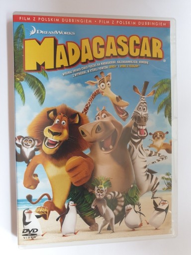 Zdjęcie oferty: Film MADAGASCAR DVD używany
