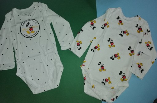 Zdjęcie oferty: Body niemowlęce myszka mickey 80cm z dł rękawem