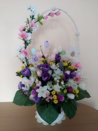 Zdjęcie oferty: Kompozycja z kwiatów Wielkanocna