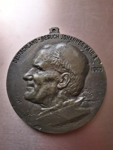 Zdjęcie oferty: Niemcy -- 1980 -- Jan Paweł II Duży medal 