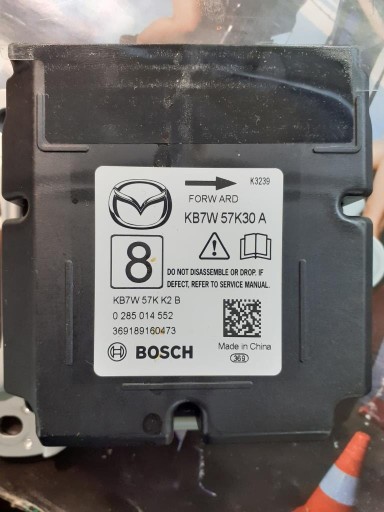 Zdjęcie oferty: U3000 Naprawa SRS KB7W-57K30 A B MAZDA CX-5 CRASH