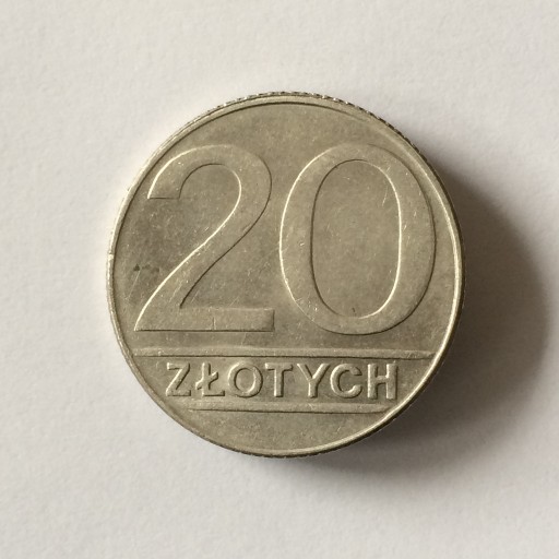 Zdjęcie oferty: 20 zł złotych 1989 z obiegu 