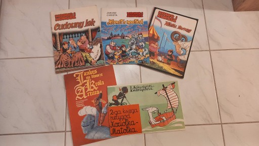 Zdjęcie oferty: komiksy PRL Kajko i Kokosz Koziołek Matołek Jankes