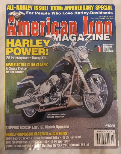 Zdjęcie oferty: American Iron - amerykańskie pismo motocyklowe