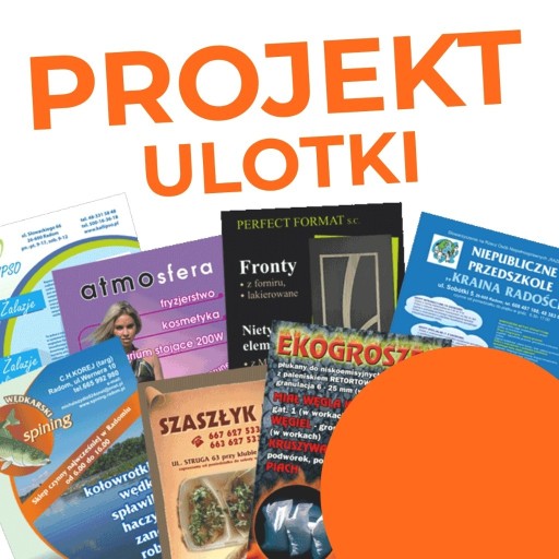 Zdjęcie oferty: PROJEKT ULOTKI JEDNOSTRONNEJ DO DRUKU CMYK