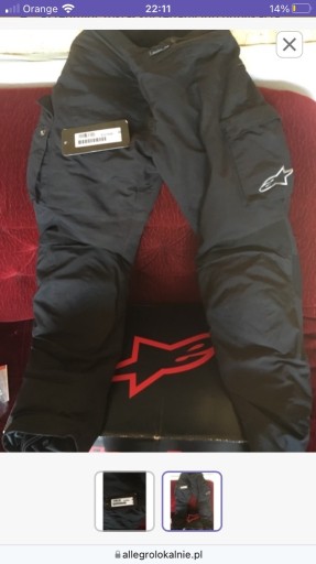 Zdjęcie oferty: Spodnie alpinestars drystar-5 męskie 