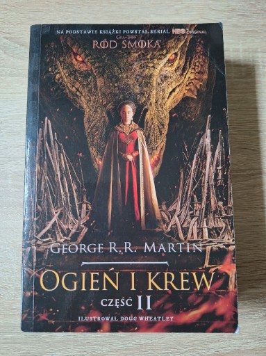 Zdjęcie oferty: George R. R. Martin "Ogień i krew" cz.II