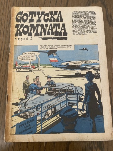 Zdjęcie oferty: Kapitan Żbik. Gotycka Komnata. wyd. 1 r. 1971 G. Rosiński W. Krupka PRL