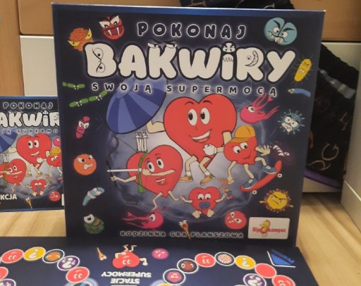 Zdjęcie oferty: Pokonaj bakwiry swoją supermocą-gra edukacyjna