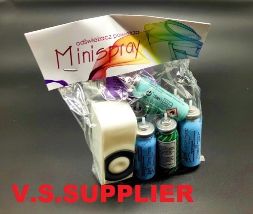 Zdjęcie oferty: MINI SPRAY ODŚWIEŻACZ + 8 x ZAPAS ZAPACHY