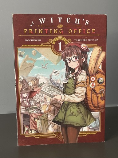 Zdjęcie oferty: Witch's Printing Office 1 manga angielski