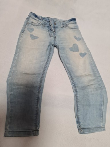 Zdjęcie oferty: Spodnie jeansowe dziewczęce r.104 