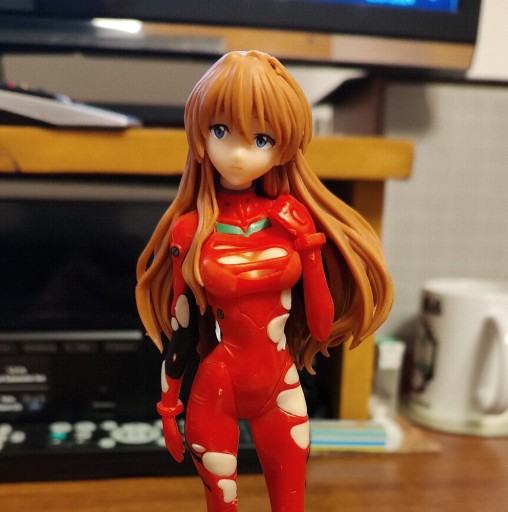 Zdjęcie oferty: Figurka Asuka z anime Evangelion podarty plugsuit