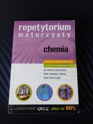 Zdjęcie oferty: Repetytorium maturzysty z chemii rozszerzony greg