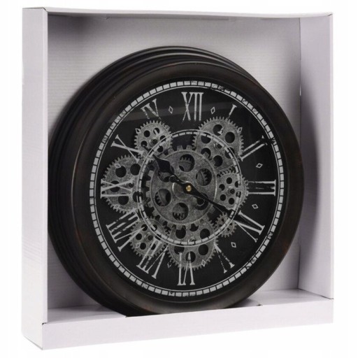 Zdjęcie oferty: Zegar ścienny Mondex biały, czarny, odcienie 35cm