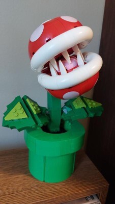Zdjęcie oferty: Klocki Super Mario kwiat jak lego 71426 Pirania