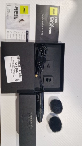 Zdjęcie oferty: Mikrofon DPA 4062 z adapterem DAD6001-BC i AIR1 Black L
